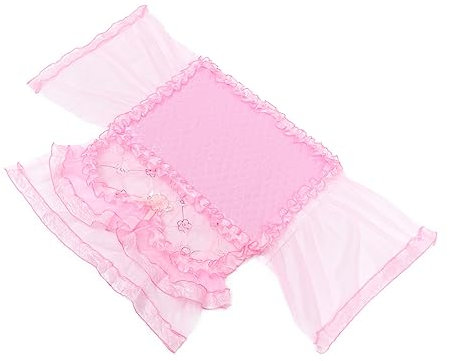 Alipis 1pezzi Copertura Protettiva Per Forno e Microonde in Poliestere Antipolvere e Antigrasso Copri Forno Cucina Rosa Con Paillettes Resistente e Facile Da Pulire