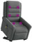 vidaXL Massagesessel mit Aufstehhilfe Dunkelgrau Stoff, Relaxsessel, Sessel mit Aufstehhilfe, Massagestuhl, Sessel, Sessel mit Massagefunktion