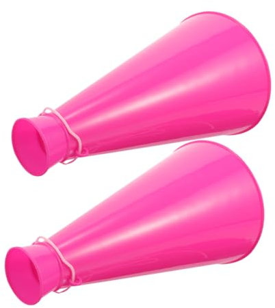 JOINPAYA 1 Paar Kunststoff-megaphon-Spielzeug, Cheerleader-trompete Für Party-Spiele, Jubel-Spielzeug, Kleines Kunststoff-megaphon Für Sportveranstaltungen, Party-