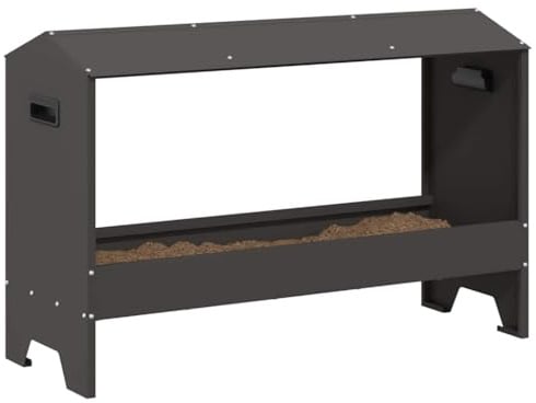 vidaXL Hühnerfütterungsrinne Schwarz 81 x 32 x 53,5 cm, Einführungsführer, Tipps für Anfänger, Grundlagen des Kochens und gesundes Essen für bessere Rezepte