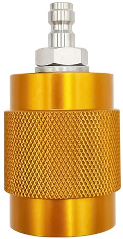 Gurtt G5/8 to 8mm Male Gas Quick Coupling - 200 Bar DIN Valve PCP Inflation Adapter for Diving & Air Bottles