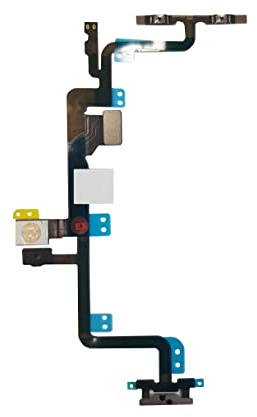 Smartex® Câble Interne Flexible Bouton on Off Compatible avec iPhone 7 Plus – Circuit de Rechange avec Connecteur Boutons Power, Volume, Lumière, Mute
