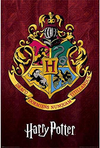 Pyramid International HARRY POTTER Maxi Affiche Blason Poudlard Poster, mehrfarbig, einzigartig