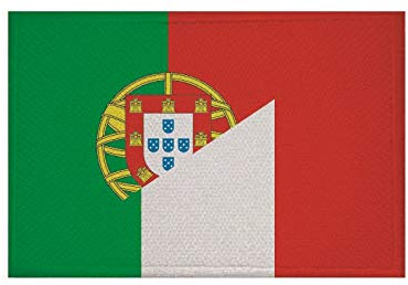 U24 Écusson drapeau du Portugal Italie thermocollant 9 x 6 cm