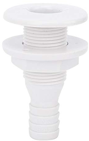 Keenso Yacht Bilgen Ablassventil, Yacht ABS Kunststoff Wasserablassventil 5/8 Zoll, 3/4 Zoll, 1 Zoll, 1-1/4 Zoll, 1-1/2 Zoll, 2 Zoll (3/4 Zoll)