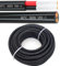 12 Gauge 2 Leiter verzinntes Kupfer Elektrischer Draht Litzen PVC Audio Stromkabel Lautsprecherkabel (Rot & Schwarz) 12AWG-2C-7,6 m