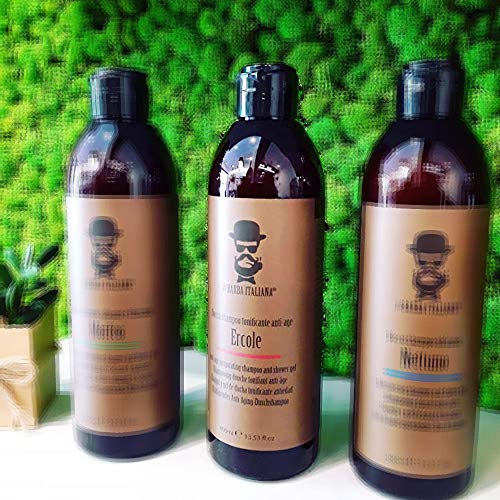Barba Italiana Ercole Kräftigendes Anti-Aging-Shampoo 400 ml