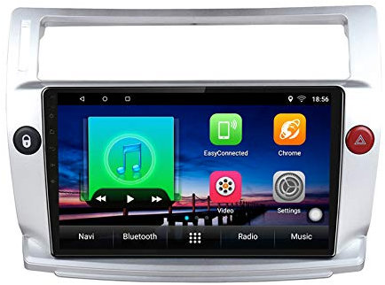 2G+32G Android 10 estéreo de coche para Citroen C4 C-Triomphe C-Quatre 2004 2005 2006 2007 2008 2009 Radio de coche Multimedia Reproductor de video navegación GPS