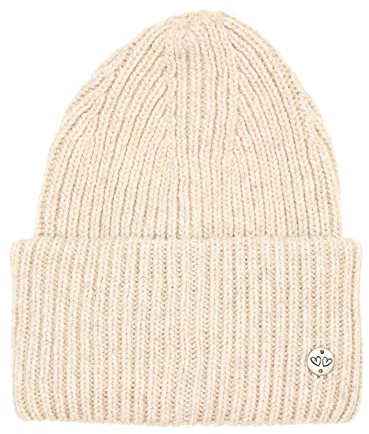 Zwillingsherz Slouch-Beanie-Mütze - Hochwertige Strickmütze für Damen Mädchen Jungen - Hat - Unisex - One Size - warm und weich im Sommer Herbst und Winter - nachhaltig Grobstrick