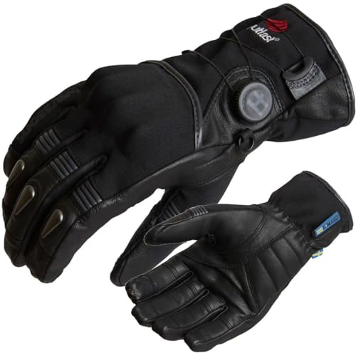 Halvarssons Ljusdal Motorrad Handschuhe, schwarz, 8
