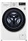 LG F4WV510S0E Lavatrice a Carica Frontale 10.5 Kg, 1400 Giri/min, Wi-Fi, Intelligenza Artificiale AI DD, Vapore Igienizzante, Turbo Wash, Motore Inverter Direct Drive, 60x85x56.5 cm - Bianco