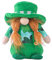 Muium(TM) St. Patrick's Day Plüschtier, Puppe Gesichtslose Puppe Niedliche Stofftier Kuscheltier Plüsch Puppe Für St. Patrick's Day/Irish Festival Grün Wichtel Figuren Puppe (B Frau)