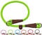 MayPaw Slip Collar Nylon Rope Adjustable Collar for Dog Training- No Pull Round Martingale Dog Collars for Small Medium Large Dogs (20 x 1/4, Green)