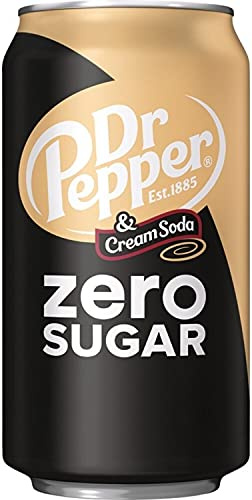 Dr. Pepper USA Zero Sugar Cream Soda (12 x 0,355 Liter Dosen)