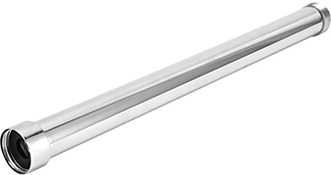 Shower Arm Extension Pipe, Shower Arm Extension Tube Copper Chrome‑Plated Shower Head Extender Accessory 25mm G3/4