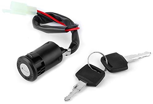 Interruttore di Accensione, Chiave per Interruttore di Accensione per Elettromobili 2 Fili di Ricambio per Accessori Moto Universali per Scooter ATV