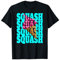 Squash Spruch Softeis Motiv Squashtrainer Squashspieler T-Shirt
