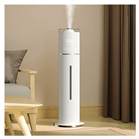 purificador de aire y humidificador Humidificador de gran capacidad 8L, difusor de aceite de relleno superior - apagado automático - control inteligente con humidistat - humidificadores tranquilos de
