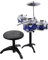 MILISTEN 1 Ensemble Jouet De Batterie Mini- De Jeu De Jeu Batterie pour Enfants De 2 à 3 Ans Jouet De pour Enfants Pilons Préscolaire Musique Instrument à Percussion Abdos