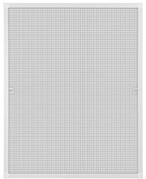 APANA - Fenster Fliegengitter mit Alurahmen & strapazierfähigem Fiberglasgewebe - Insektenschutz Fenster mit umlaufender Bürstendichtung - Fliegennetz Fenster Montage ohne Bohren (130 x 150 cm | Weiß)