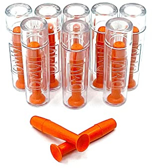 DMV Ultra Contact Lens Remover Tool Applicator Made in USA 10 Pack - Orange