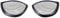 mlnyitus [style c] diy eyes kits Raimi Mask Lenses Cosplay for Spider-Man Superhero Costumes Mask Halloween Party eye kit