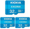 KIOXIA 32GB EXCERIA microSD Memory Card U1 Class 10 100MBs Max Read Speed, Full HD Video Recording (Pack of 3)