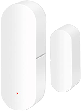 KKnoon Wifi Smart Door Fenstersensor Alarm Magnetic Home Security System Door Open Alert APP Fernbedienung für Garage Apartment Dorm Shop Office