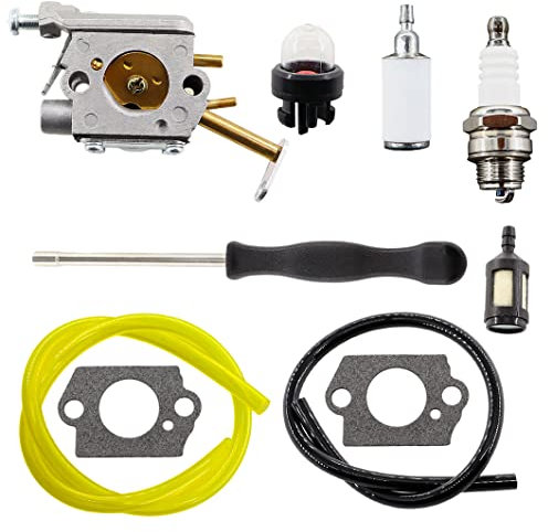MCHNIC Carburateur 300981002 pour Homelite 33cc UT-10532 UT-10926 Ryobi RY74003D pour tronçonneuse A09159 A09159A pour Zama C1Q-601 C1Q-H42 Homelite PS33 D3300 Ranger 20 23 B2216CC avec Tournevis