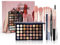 WishesMar Komplettes Set an Kosmetika für Augen Alles in Einem Schminkset für Augen - Voll Make-up Sets mit Lidschatten Eyeliner Augenbraue Maskara Make-up Pinsel #B