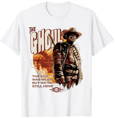 Fallout La Serie TV The Ghoul End Era Quasi Moderna Maglietta