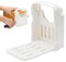 Bread Cutter, Foldable Bread Cutter Manual, Loaf Slicer Adjustable Bread Slicer, Foldable Bread Chneide Machine for Bread/Roast/Sandwich Maker/Loaf Cutter