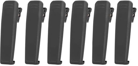 6PCS Belt Clip for IC F1000 IC F2000 IC V10MR IC F1000D IC F2000D IC F2000T IC V88 IC U88, Replacement Radio Belt Clip Compatible with BP-279 BP-280 Battery