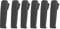 6PCS Belt Clip for IC F1000 IC F2000 IC V10MR IC F1000D IC F2000D IC F2000T IC V88 IC U88, Replacement Radio Belt Clip Compatible with BP-279 BP-280 Battery