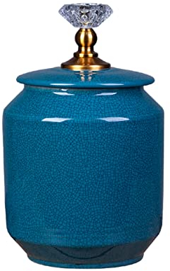 CAFIEDR Reisspender mit Deckel, versiegelter Getreidespender für die Küche, Keramik-Müsli-Aufbewahrungsbehälter, geeignet für Müsli, Mehl, Zucker, Kaffee, Reis, Nüsse, Snacks, Tiernahrung