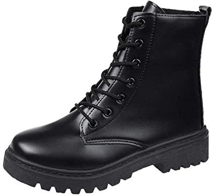 Stivaletti da combattimento da donna, antiscivolo, da escursionismo, da campeggio, trekking, con tacco medio, classici, impermeabili, in tinta unita, da donna, per feste, stivali invernali da donna,
