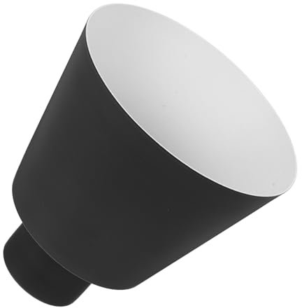 DECHOUS Black Industrial Lampshade Metal Desk Lampshade Small Table Lamp Home Decorative Easy Install