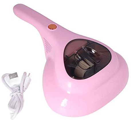 Lufodon Aspirapolvere senza fili, aspirazione 10Kpa, portatile per la pulizia profonda di tessuti e tappeti, elegante rosa