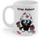 Mug Caliméro Peintre Personnalisable avec Prénom ou Texte idée Cadeau Tasse drôle 325ml : Taille - 11oz Taille 11oz