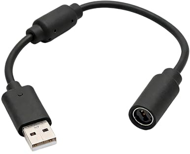 Hedayu USB Breakaway Cable Connection Cord Adapter Controller, 1 Pcs | Resilient PVC Coating, Ensures Stable Signal Transmission, Suitable for Console Gamers, Steering Wheel Rigs