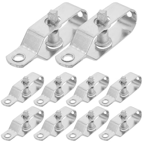 CALLARON 10pcs Wire Fence Strainer Fence Wire Tightener Tool Electric Tightener Tensioner for Greenhouses Outdoor Decorations Secure Fastening No Tools Required