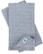 Linen & Cotton Schön Edel 4 x Stoffservietten Ulma - 100% Leinen, Schwarz Beige (47 x 47cm) Modern Servietten Stoff Leinenservietten Tischdekoration für Hochzeit Feier Gastronomie Weihnachten