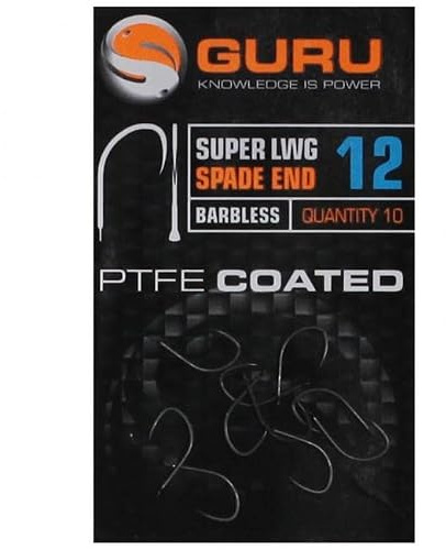 Guru Super LWG PTFE Coated Hooks 12