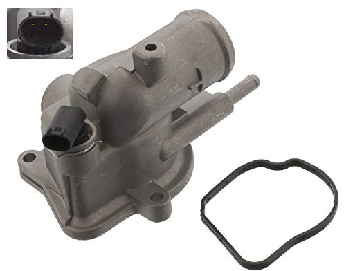 Febi bilstein 102115 - Termostato con carcasa, junta e interruptor de temperatura, 1 unidad