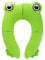 Foldable Travel Potty Toilet Seat, Denavo Toilet Training Seats Portable Potty Travel Toddler Toilet Seat Pads with 4 Anti Slip Silicon Pads & 1Bag Prevent Germs Spread,Toilet Training Seats(Green)