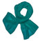 HAT YOU Damen Chiffon Halstuch, Sommertuch, Chiffon Schal, Tuch für Frühling und Sommer, Ganzjährig - Made in Italy, Farbe:Bottle green