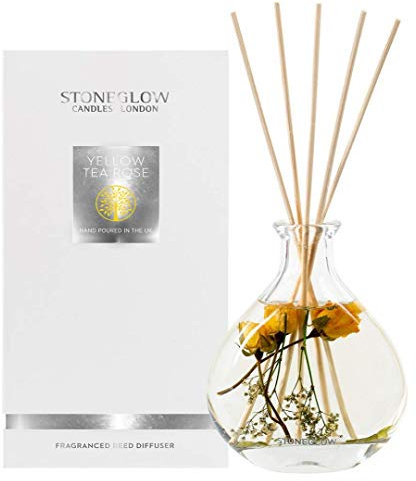 Stoneglow Candles Nature's Gift Reed Diffuser Yellow Tea Rose