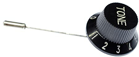 Miniblings Tone Poti Gitarre Krawattennadel Krawattenhalter Gitarre Pin Musik - Handmade Modeschmuck I Herrenschmuck Männerschmuck Schlipsklammer Krawattenklammer