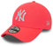 New Era New York Yankees MLB Cap verstellbar 9Forty Basecap Kappe neon pink - One-Size