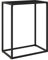 SKM Table Console Noir 60x35x75 cm Verre trempé-804